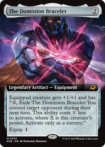 MTG Edge of Eternities The Dominion Bracelet ~ Extended Art Foil 0352 Mythic NM - Picture 1 of 1