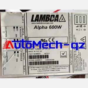 1PCS Lambda 600W H67027 CA600 12F 5B 5B USED - Picture 1 of 2