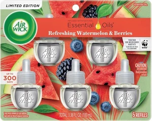 AirWick 5er Pack Nachfüllpack Erfrischende Wassermelone & Beeren für alle Air Wick Geräte - Bild 1 von 3