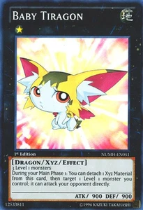 Baby Tiragon Super Rare Number Hunters YuGiOh Card - Picture 1 of 1