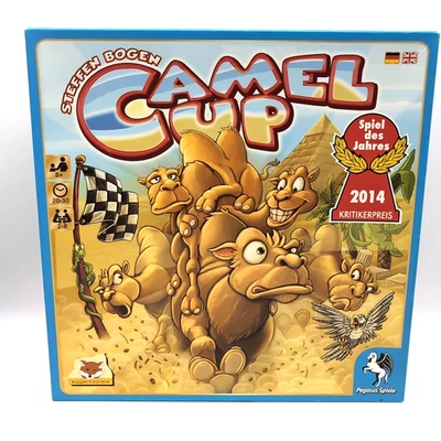 Camel Up Pegasus Brettspiel | komplett Spiel des Jahres 2014 Familie 2-8 Spieler - Bild 1 von 4