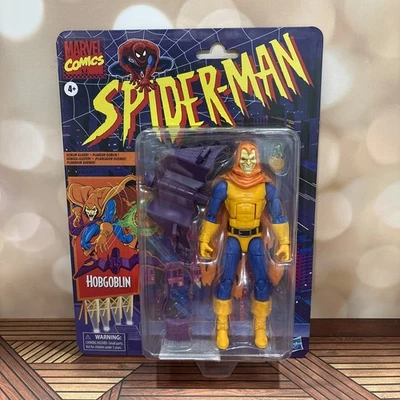 Figura de acción retro vintage de 6" de Marvel Legends Hobgoblin Spider-Man Wave 2  Foto 1 de 4