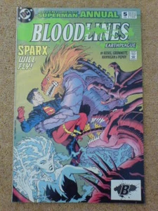 DC SUPERMAN ANNUAL #5 - BLOODLINES - 1993 - Picture 1 of 1