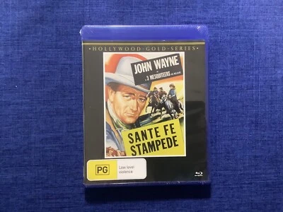Santa Fe Stampede | Hollywood Gold (Blu-ray, 1938) John Wayne - Brand New Sealed - image 1 of 2