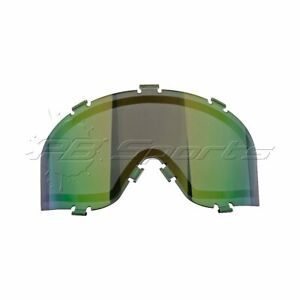JT Paintball Spectra Replacement Dual Thermal Lens Prizm 2.0 Yellow Retro NEW