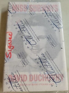 David Duchovny signiert Miss Subways 1. Druck Hardcover Buch X-Akten - Bild 1 von 4