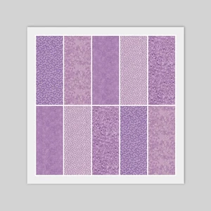Layer Cake - 20) 10" x 10" Quadrate, 100% Baumwollstoff, LAVENDEL FLIEDER LILA - Bild 1 von 6