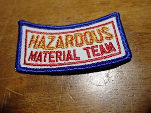PARCHE CHALECO ANTICIPADO EQUIPO DE BOMBEROS DE MATERIAL PELIGROSO RESCATE DE BOMBEROS BX V #17 - Imagen 1 de 2