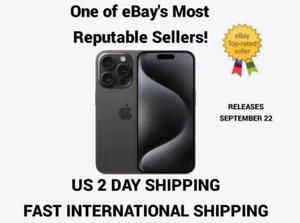 Apple iPhone 15 Pro Physical SIM Tray Black Titanium Dual Sim-Fast Shipping🔥 - Picture 1 of 5