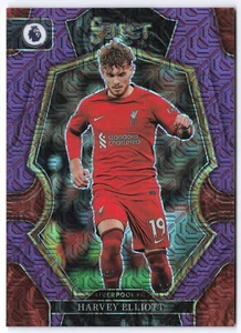 Panini Premier League Select 2022-23 Harvey Elliott Purple mojo Prizm - Bild 1 von 2