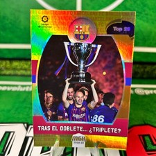 INIESTA TOP 20 104 - FC BARCELONA - MGK MEGACRACKS LA LIGA 2018 19 CARD SANDWICHES