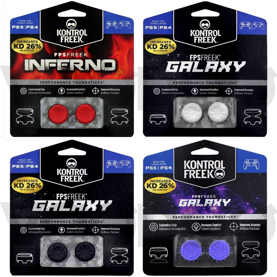 Kontrol Freek FPS Performance Thumbsticks for PS5 Controller High Rise Grips - Image 1 of 1