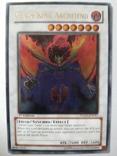 Chaos King Archfiend - TSHD-EN041 - Ultimate Rare - 1st Edition - NM