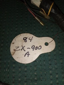 84-85-86 Kawasaki ZX900A Ninja 900 Wiring Harness - Picture 1 of 12