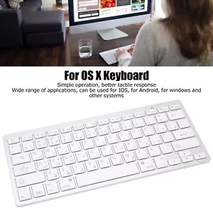 (Arabic)Portable Wireless Keyboard Mini 78 Key Compact Tablet Fit - Picture 1 of 24