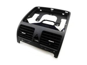 Front Center Dash Air Vent Console With Hole Black For Golf Jetta MK5 GTI GLI - Imagen 1 de 2