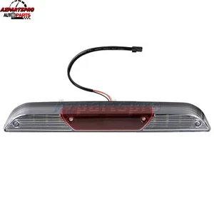 For 2015-2020 Ford F150 Clear / Red Lens 3rd Third Brake Tail Light Cargo Lamp - Foto 1 di 15