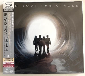 BON JOVI / THE CIRCLE DIGIPACK CD+DVD w/Obi from Japan - Picture 1 of 4