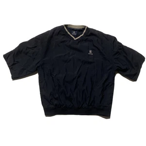 East Lake Golf Club ELGC Atlanta GA Men's XL Windbreaker Black Pockets Pullover - Picture 1 of 9