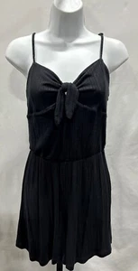 NUEVO CON ETIQUETAS Rosa Rosa Damas talla S Mameluco Negro con Corbatas Medias.  - Imagen 1 de 9