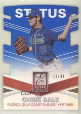 2015 Panini Elite Status Die-Cut /41 Chris Sale #186