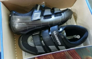 Shimano SH-RA80 Road Cycling Shoe EU Size 37 US Mens 4.5 New in Box Black/Char - Picture 1 of 3