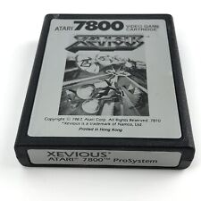 Xevious (Atari 7800 Pro System, 1987) Cartridge only -  Tested