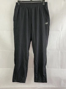 New Balance Running Pants Size Large Lined Zip Ankles Elastic Waist Pockets J3 - Picture 1 of 17