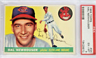 1955 Topps Hal Newhouser baseball card, PSA graded EX-MT 6, #24 in the set HOF