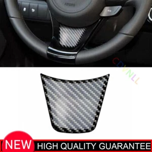For Kia K5 Optima 2014-15 Vinyl Carbon Fiber Steering Wheel U-Type Panel Trim 1* - Picture 1 of 4