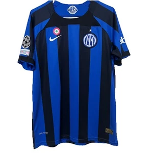 Inter Milan Home Soccer Jersey Size M #10 LATAURO MARTINEZ - Picture 1 of 2