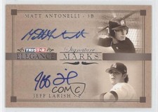 2007 TRISTAR Elegance Signature Marks Dual /25 Jeff Larish Matt Antonelli Auto