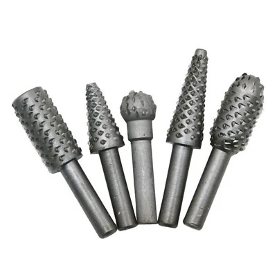 Tungsten Carbide Cutter Rotary Burr 5pcs Set CNC Engraving Grinding Bit Tool - Image 1 of 4