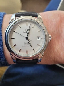 Omega De Ville Co-Axial Chronometer Automatik Edelstahl Herrenuhr Ref. 168.1700 - Bild 1 von 8