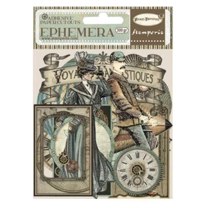 Stamperia EPHEMERA - VIAJES FANTÁSTICOS - PAPEL ADHESIVO RECORTADO - Imagen 1 de 2