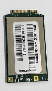 Carte LoRaWAN mini PCI express multicanal Embit EMB-LR1301-mPCIe 868/915 MHz - Photo 1/4