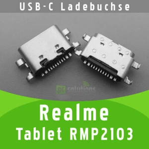 ✅ Realme Tablet RMP2103 Micro USB-C DC Buchse Ladebuchse Socket Port Connector - Bild 1 von 1