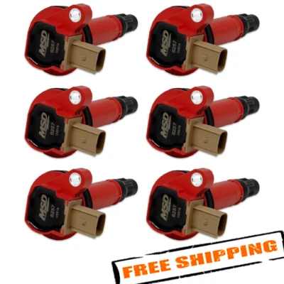 MSD 82576 红色点火线圈适用于 2010 - 2016 福特探险者 EcoBoost 3.5L V6 — 第 1/3 张图片