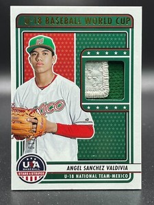 2023 Panini USA Stars Stripes ANGEL SANCHEZ VALDIVA Jersey Patch 01/10 Mexico