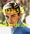 PORTRAIT HOMME VINTAGE #1123-551 -ALAIN DELON 1962 - LIVRAISON GRATUITE AUX USA