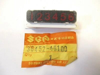SUZUKI GS750 GS550 GS450 GS1000 CAJA INDICADOR DE MARCHA GS 750 1000 36452-45100 kc Foto 1 de 4