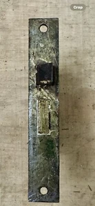 Antique Cast Bronze & Steel Interior Mortise Door Lock P & F Corbin - Circa 1890 - Picture 1 of 3