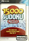 New & Tracked! 15,000 Sudoku Puzzles ; Pc Cd-rom Game Revival Sealed Australia