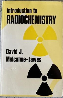 Introduction to Radiochemistry by David J. Malcolme-Lawes (Hardcover, 1979) - Image 1 of 3