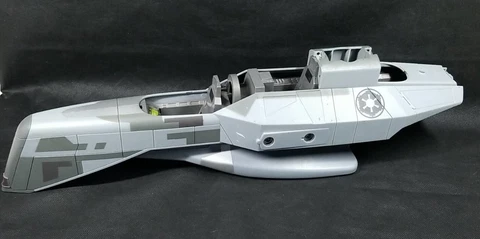 Star Wars Clone Wars Shadow ARC-170 Fighter 2008 Exclusive INCOMPLETE Cover