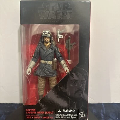Figura 23 Capitán Cassian Andor Eadu Rogue One Serie Negra Star Wars 6 Pulgadas Foto 1 de 2