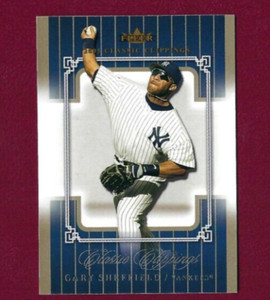 2005 Fleer Classic Clippings #68 Gary Sheffield New York Yankees Baseball Card