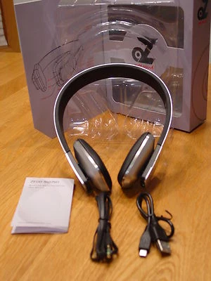 Zedd Sound wireless Bluetooth noise cancelling headphones - Silver - ZSound - Photo 1/4