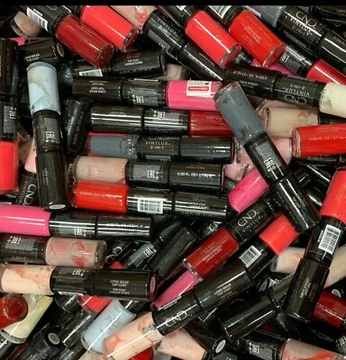 LOTE DE (100) POLI DE UÑAS CND VINYLUX 2 EN 1 DE LARGO USO - NUEVO esmalte de uñas mezcla aleatoria Foto 1 de 3