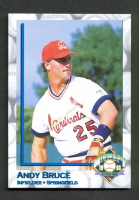 1993 Midwest League All-Stars ANDY BRUCE Springfield CARDINALS Marietta GEORGIA - Image 1 of 2